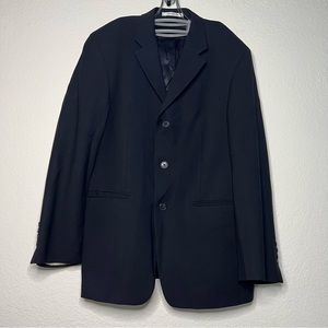 Kenneth Cole Mens Black Suit Jacket One Size